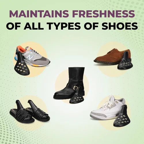 Vista 6 de Fresh Flow Shoe Trees for Men & Women Black