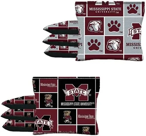 Vista 12 de BackYardGamesUSA Cornhole BEANBAGS Made w Minnesota Fabric 8 Regulation Game Toss Bags estilo 60