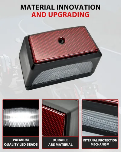 Vista 4 de SAUTVS Luz LED de matrícula para Can-Am Spyder F3 F3-S