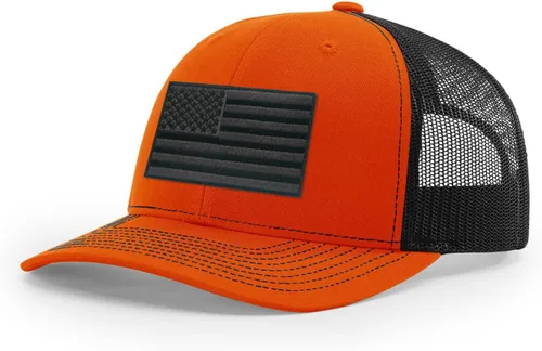 Vista 50 de Joe's USA Richardson 112 - Gorras de camionero con parche gráfico personalizado - Gorras estructuradas de cinco y seis paneles Richardson Premium