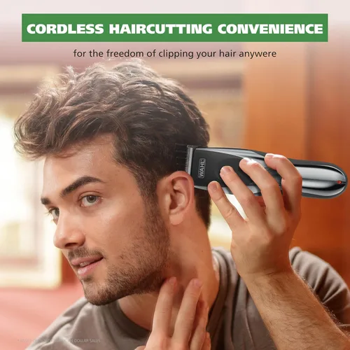 Vista 9 de Wahl Clipper - Kit recargable con cable/inalámbrico para cortar y recortar el pelo para cabezas, barbas más largas y aseo corporal completo