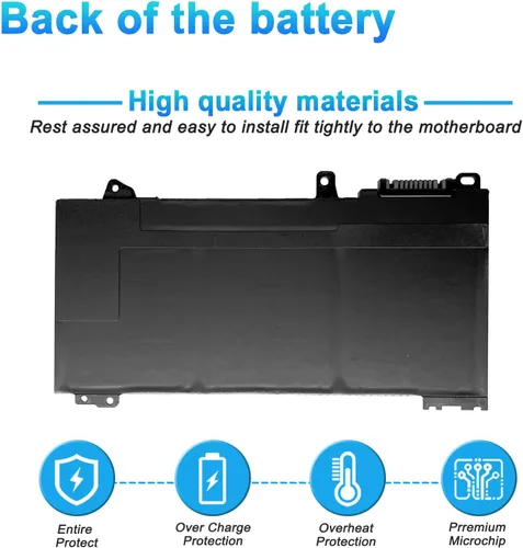 Vista 4 de RE03XL L32656-005 - Batería de repuesto para laptop HP ProBook 450 G6 450 G7 440 430 445 455R G6 430 440 445 G7 Series HSTNN-UB7R HSTNN-OB1C