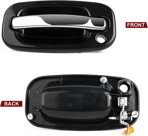 Vista 2 de Manija de puerta exterior delantera del lado del conductor izquierdo para Chevrolet Silverado, Cadillac Escalade, Suburban, Tahoe, Avalanche, GMC