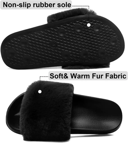 Vista 4 de Spesoul - Pantuflas para mujer con punta abierta, para interiores y exteriores, estilo casual