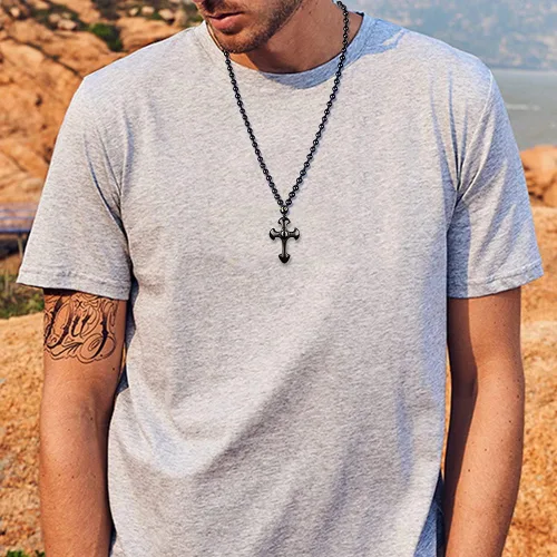Vista 5 de Collar de obsidiana natural con dije de protección de amuleto de la suerte con cadena de cuentas ajustable, talismán de cristal negro, joyería