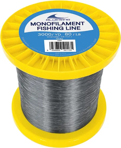 Vista 20 de BLUEWING Sedal de pesca monofilamento 6,8,10,12,15,20,25,30,40,50,60,80,100,130,250,300,400 libras, 50,100,500,1000,3000 yardas, hilo de pescar mono
