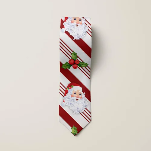 Vista 2 de Corbatas de Navidad para hombres para fiestas de temporada navideña 11