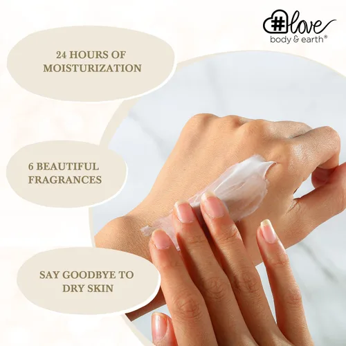 Vista 7 de BODY & EARTH # LOVE Set de Regalo de Crema de Manos Conjuntos de Loción de Manos para Mujeres Regalo, Paquete de 6 Crema de Manos de Reparación