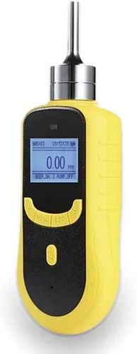 Vista 7 de ATO Detector portátil de fugas de gas de hidrógeno 0 a 500 ppm, monitor de gas H2 con alarma de sonido y luz