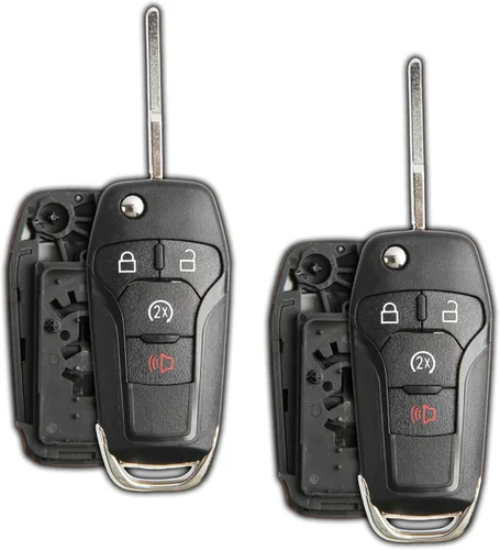 Vista 9 de Carcasa de repuesto para llavero plegable con arranque remoto para Ford N5F-A08TDA, 5923694