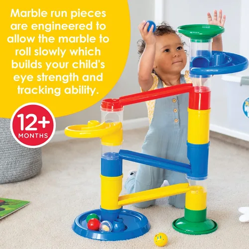 Vista 5 de MindWare Junior Marble Run, 20 piezas