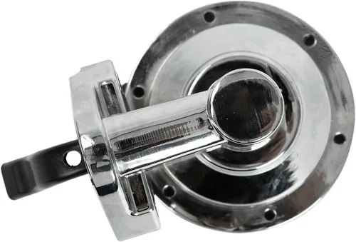 Vista 7 de Bomba de combustible mecánica cromada con accesorios compatibles para SBC Chevy 265 283 305 307 327 350 400 409
