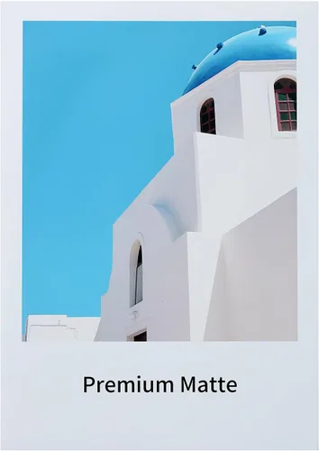 Vista 3 de DURICO Premium - Papel fotográfico de inyección de tinta digital mate de 8.11 oz/m² (4 x 6 pulgadas, 100 hojas)