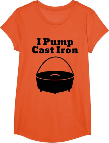Vista 63 de I Pump - Camiseta de hierro fundido para cocinar al horno holandés