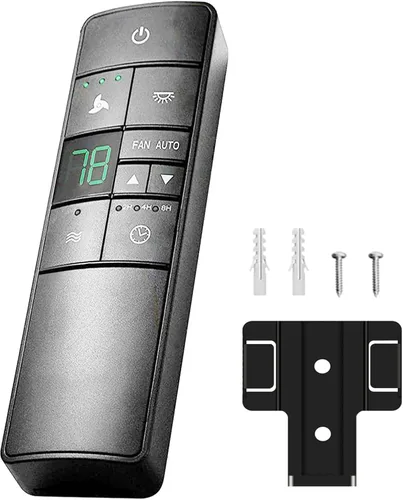 Vista 9 de Kit de control remoto universal para ventilador de techo, repuesto para Hampton Bay Hunter Compatible with Harbor Breeze, UC7078T UC7067RC