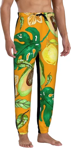 Vista 3 de Jutdopt Men Artistic American Flag Sweatpants Joggers Sweatpants Baggy Jogger Pants with Pocket for Men