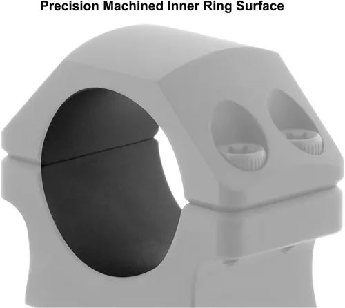 Vista 6 de UTG Pro 1" 2pcs alto perfil P.O.I anillos de cola de milano, multi (RDU012520)