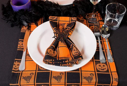 Vista 4 de DII, mantel 100% algodón, se puede lavar en lavadora, mantel para cena, picnic de verano