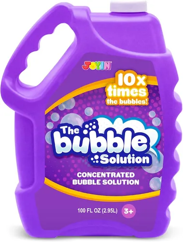 Vista 10 de JOYIN Solución concentrada de burbujas de 100 onzas (hasta 8 galones) para fiestas grandes en celebraciones de verano, recuerdo de fiesta, juguete