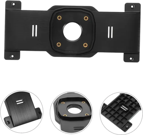 Vista 7 de Garneck Soporte para cámara de tablero para espejo retrovisor de automóvil, accesorio automotriz, base de plástico segura, fácil ajuste