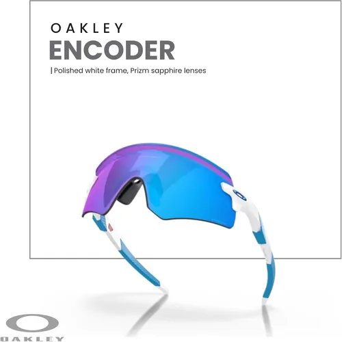 Vista 13 de Oakley Encoder OO9471 - Gafas de sol rectangulares para hombre, correa y kit de cuidado iWear de diseñador
