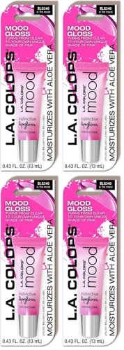 Vista 3 de L.A. COLORS Brillo Labial In The Mood, 0.43 onzas (CBLG340)