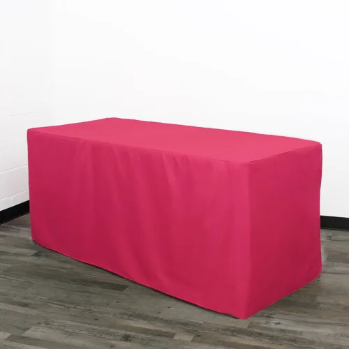 Vista 12 de Mantel rectangular de poliéster ajustable de 4 x 24 pulgadas, color negro, funda de mesa de boda prémium