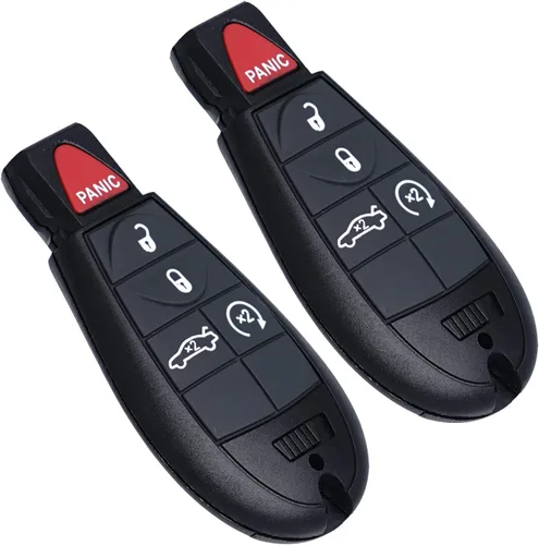 Vista 7 de SUPALAND Llavero de Mando a Distancia FOBIK Reemplazo Compatible con Dodge Challenger 2008 2009 2010 2011 2012 2013 2014 Charger 2009-2013 Durango