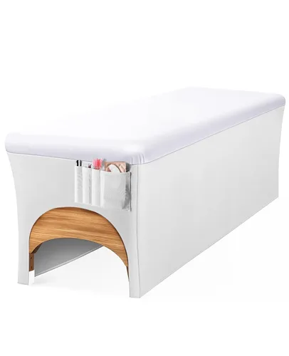 Vista 11 de Onism Funda de cama para extensiones de pestañas, cubierta de mesa de Negro