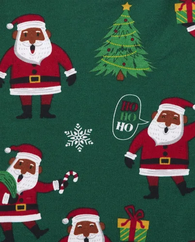 Vista 3 de The Children's Place Pijama de Navidad para bebé, algodón