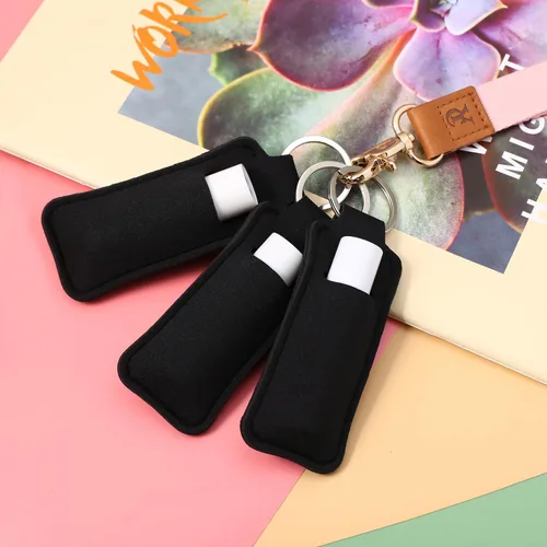 Vista 35 de COOKOOKY Chapstick - Llavero con clip para bálsamo labial
