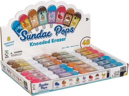 Vista 5 de Raymond Geddes Sunday Pops - Borradores amasables (paquete de 48)