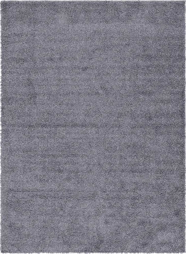 Vista 438 de Unique Loom Colección Davos Shag - Alfombra Lino