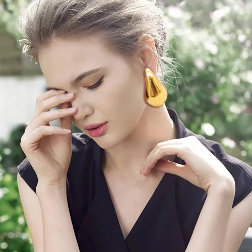 Vista 3 de Pendientes de moda para mujeres y niñas