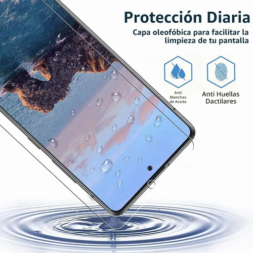 Vista 4 de Paquete de 3+3 protectores de pantalla para Samsung Galaxy A51 + protector