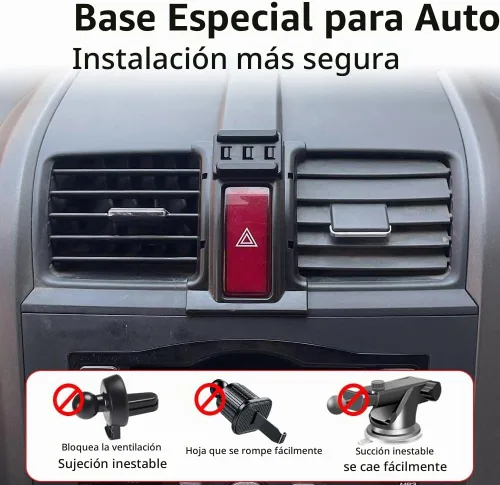 Vista 2 de Soporte para teléfono de coche para CR-V CRV 2007 2008 2009 2010 2011 Auto Accesorios Decoración Interior Celular Móvil Smartphone Soporte Para CR-V