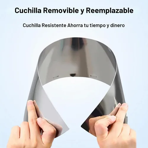 Vista 7 de ZHUITU Juego de cuchillas para paneles de yeso de 16 pulgadas x 2 cuchillas + 2 cuchillas de 24 pulgadas + hoja semicircular + mango de extensión