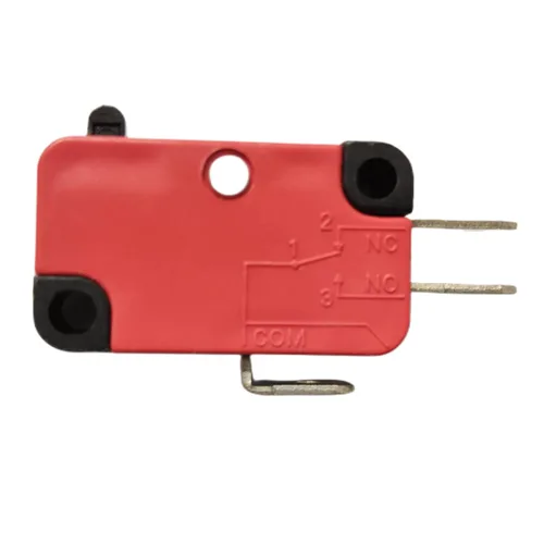 Vista 4 de V-15-1C25 125V/250V 15A Botón SPDT Acción de presión momentánea 1 NO 1 NC Micro Limit Switch 20-Pack