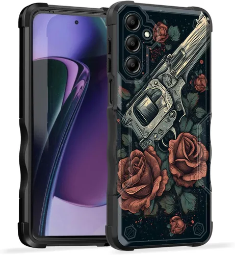 Vista 262 de Funda para Galaxy A14 5G, [Doble Capa][Protección contra Caídas de Grado Militar de 10 Pies] [Antideslizante] Funda Resistente a Prueba de Golpes