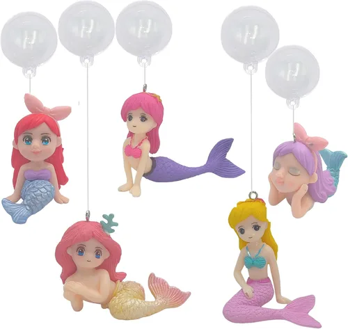 Vista 7 de 5 piezas de decoración flotante para pecera, lindo buceador acuario, decoración de pecera, acuario, accesorios de adorno para buzo