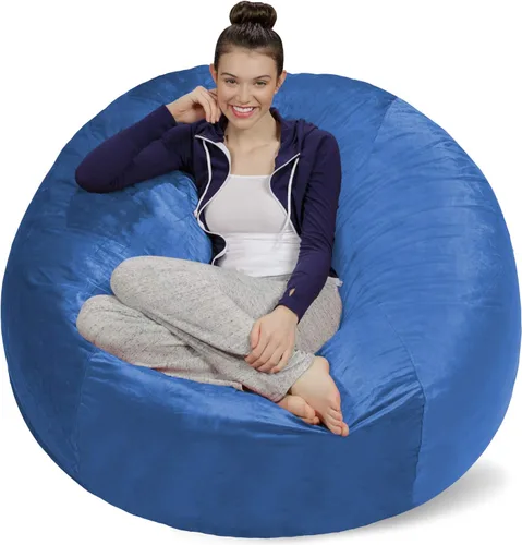 Vista 27 de [Usado] Sofa Sack Funda para Silla Puff Solo la Funda, para Adultos y Niños, Sin Relleno, Cómoda y Esponjosa, Funda de Repuesto para Silla Puff