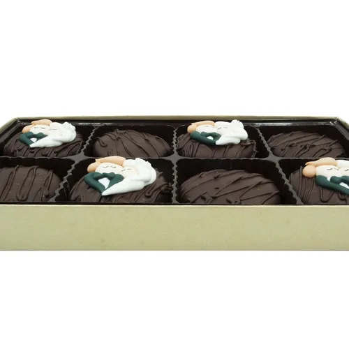 Vista 60 de Galletas Oreo bañadas en chocolate oscuro y con leche, de Philadelphia Candies