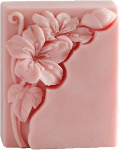 Vista 11 de Molde de jabón de rosas para bricolaje, moldes de silicona con forma de corazón y flor para velas de jabón, cera perfumada, mousse, pastel