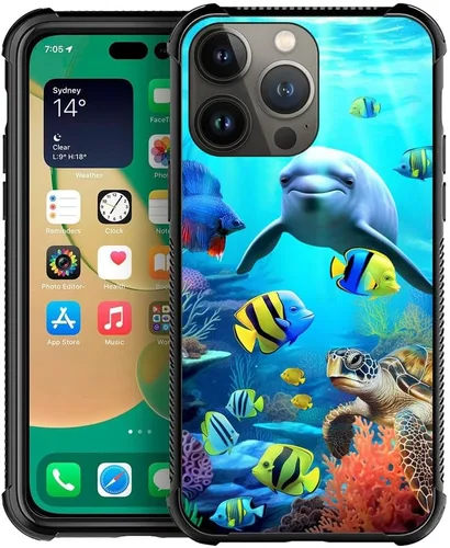Vista 25 de Funda compatible con iPhone 13 Mini, diseño de elefantes africanos, a prueba de golpes, antiarañazos, carcasa trasera de policarbonato duro