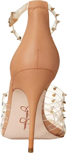 Vista 3 de Jessica Simpson Westah - Zapatos de tacón con correa en el tobillo para mujer