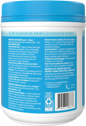 Vista 6 de Vital Proteins Péptidos de colágeno sin sabor, 567 GR
