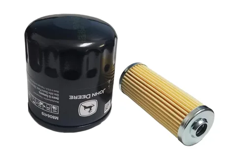 Vista 2 de John Deere Equipo original Filtro de combustible y aceite M806419/MIU804763 Kit - M806419E