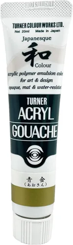 Vista 10 de Turner Colour Works Acryl Gouache Artist - Pintura acrílica (tubo individual de 0.7 fl oz), color beige grisáceo