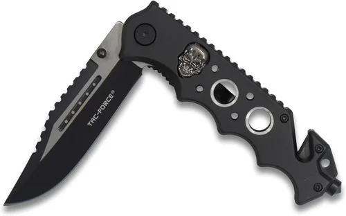 Vista 5 de Tac Force TF-809 Series Primavera Assist – Cuchillo plegable, hoja de Two-Tone, 4.5-inch cerrado