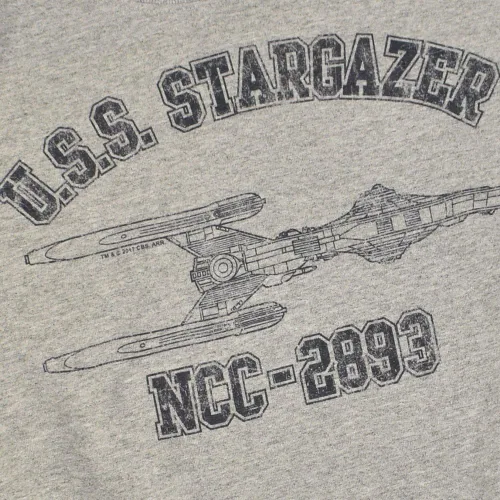 Vista 3 de Popfunk Star Trek The Next Generation U.S.S. Stargazer Athletic Camiseta